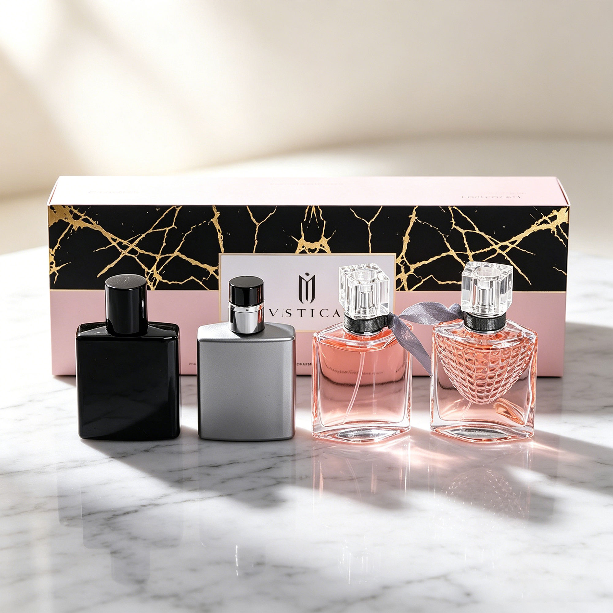 مجموعة من 4 زجاجات عطر مختلطة  - مراجعة Perfume And Fragrance Difference وسعره